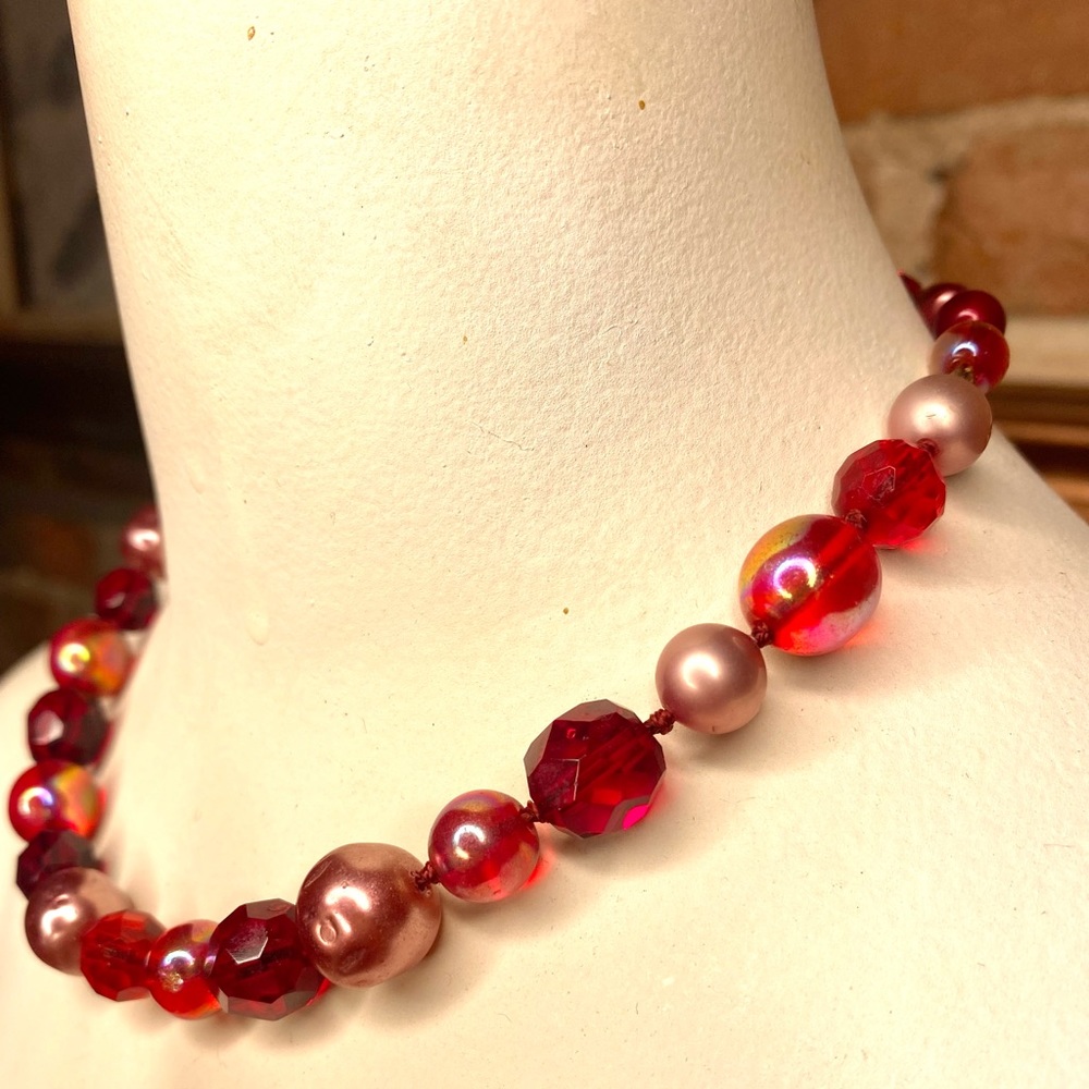 Vintage Glass necklace